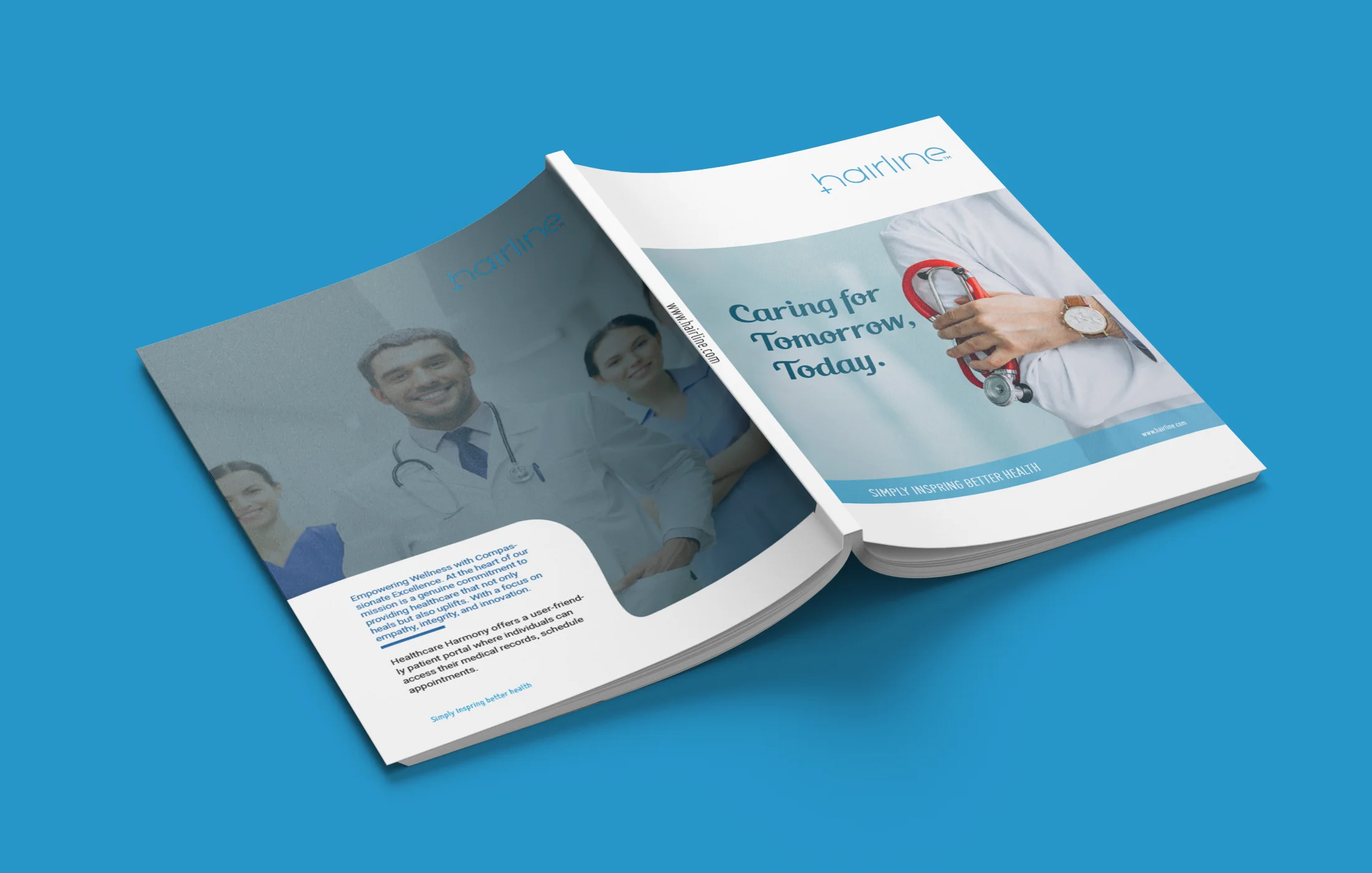 Caring for Tomorrow, Today – Medical Brochure Design