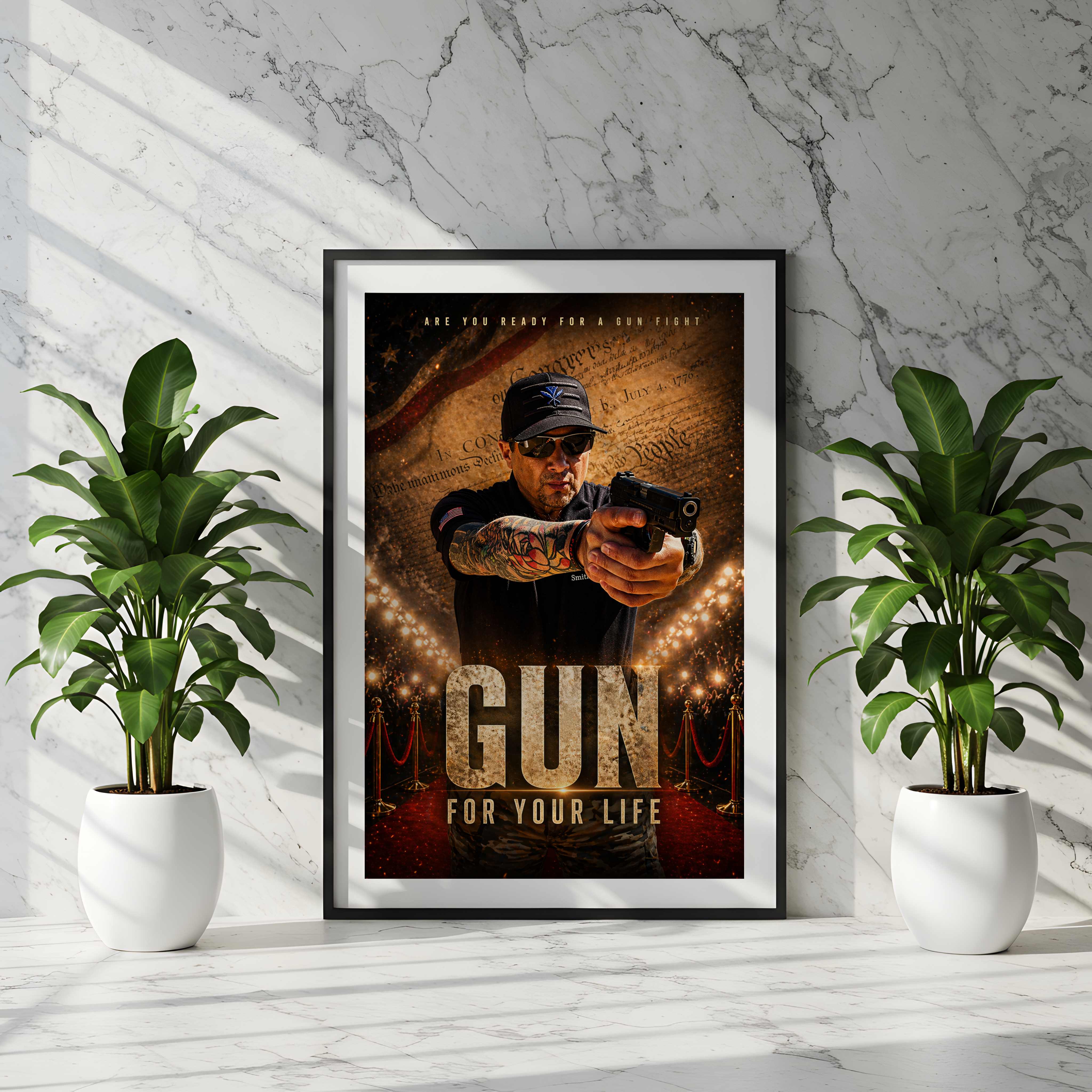 Gun for Your Life Poster Design