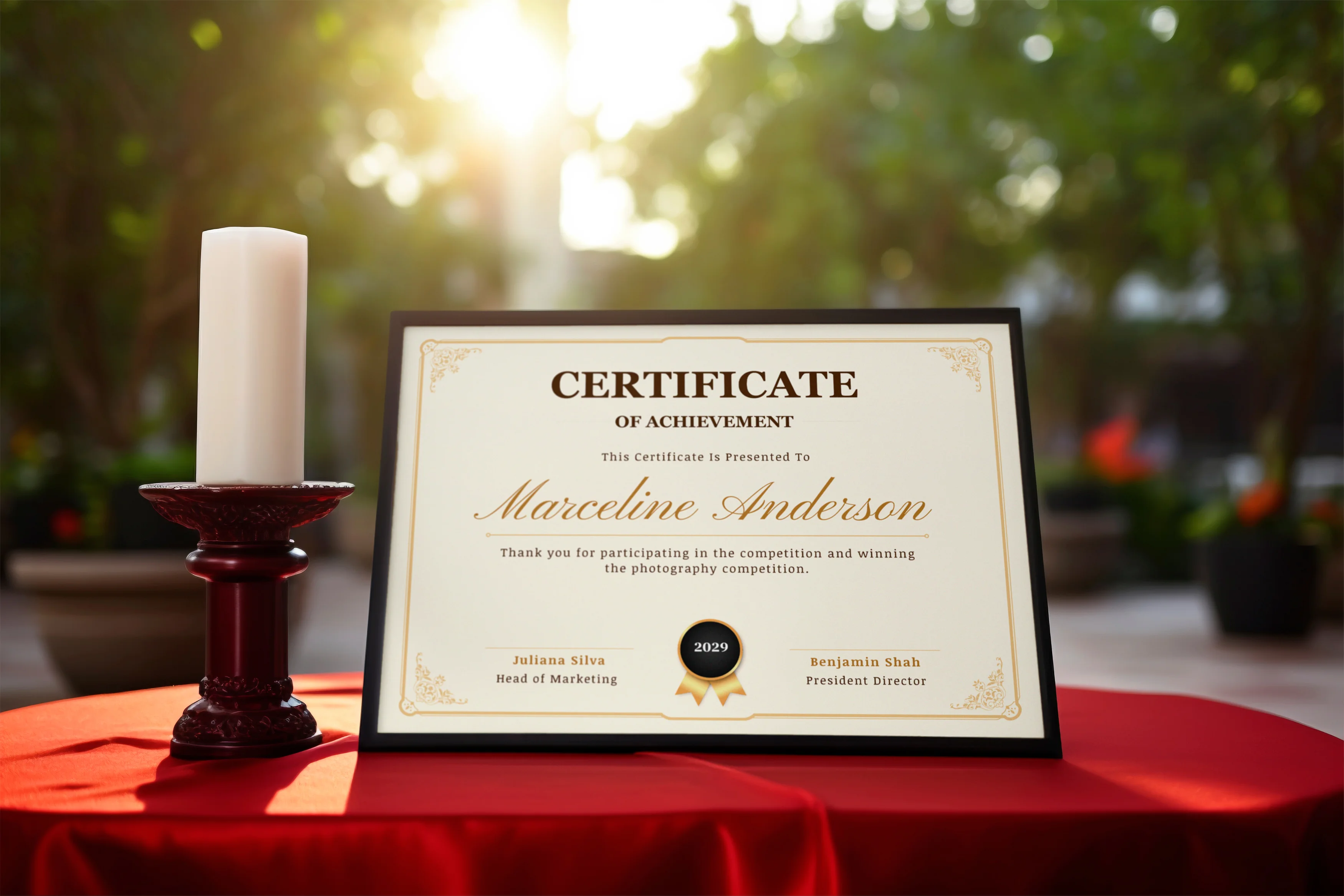 Achievement Certificate Design