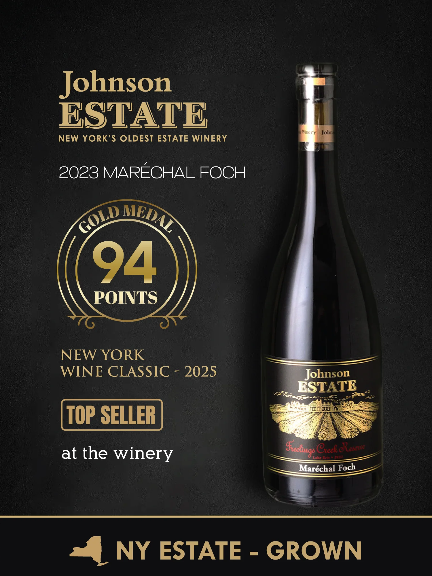 Johnson Estate Wine Social Media Post Design