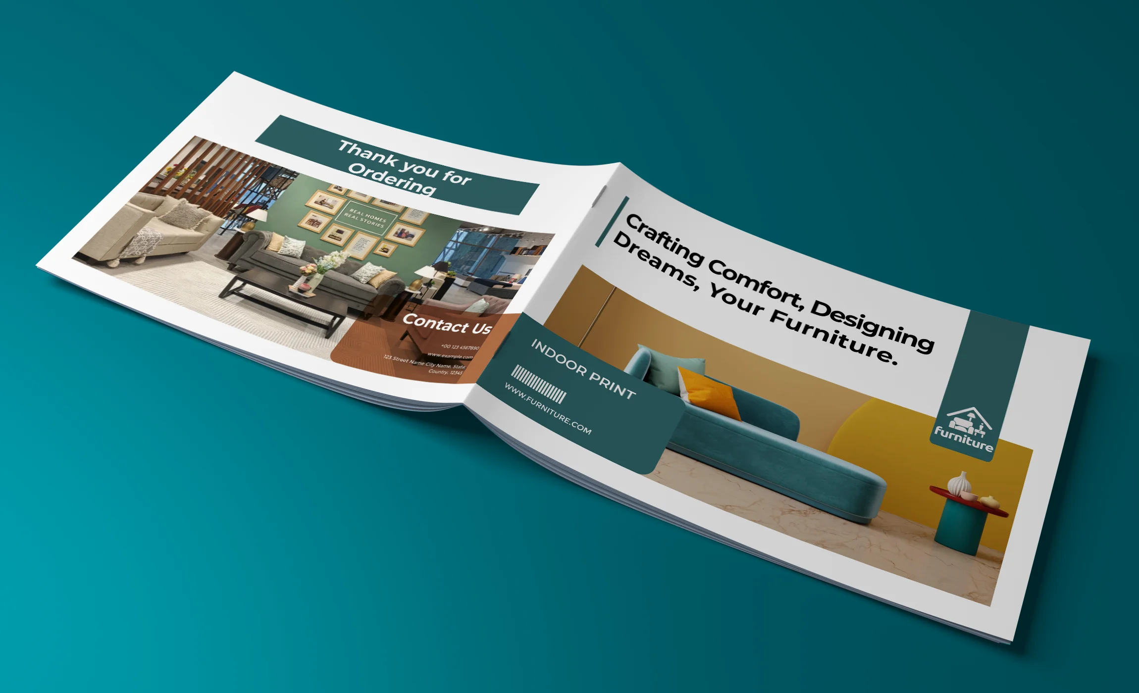 Furniture Showroom Booklet Design