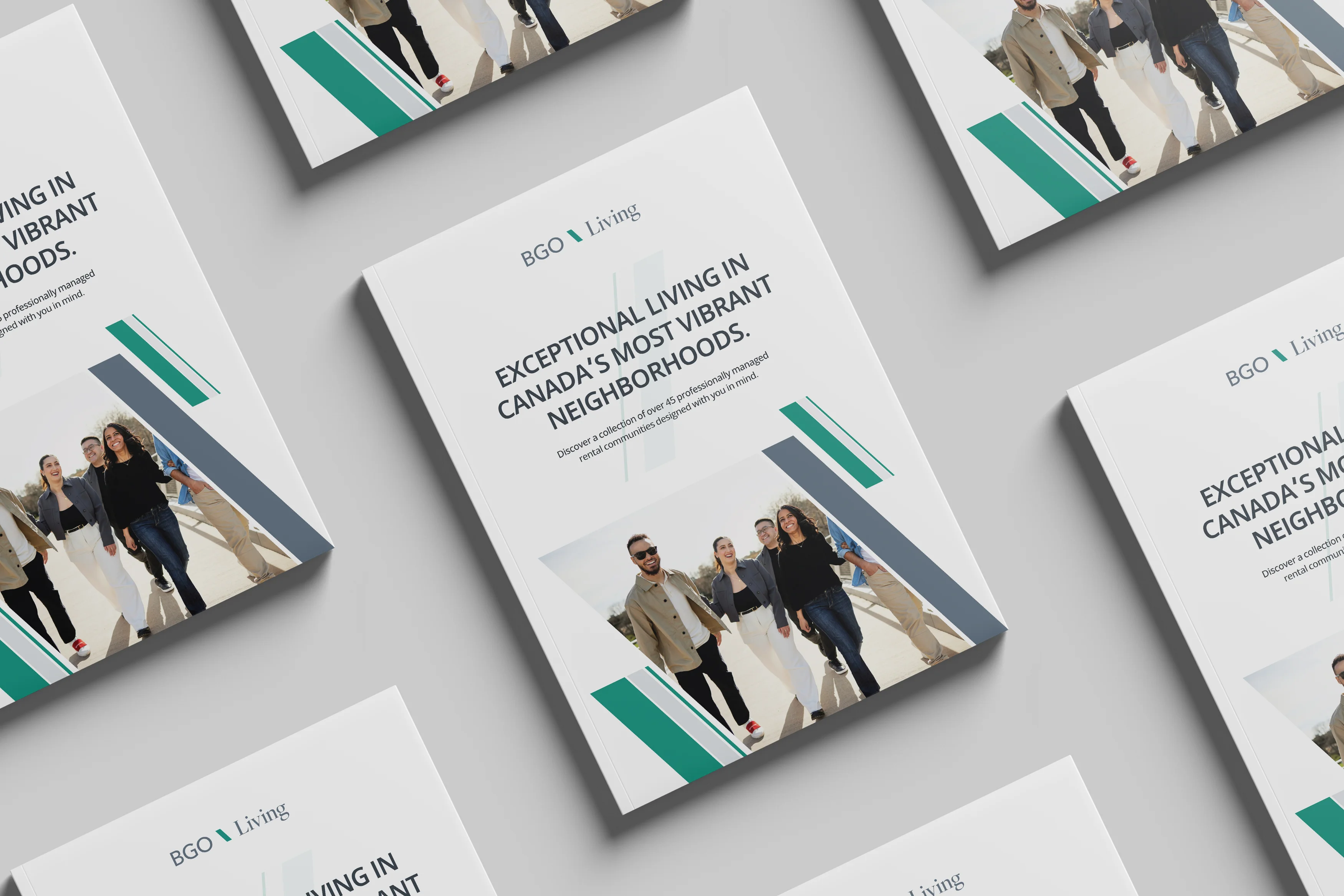 BGO Living Real Estate Brochure Design