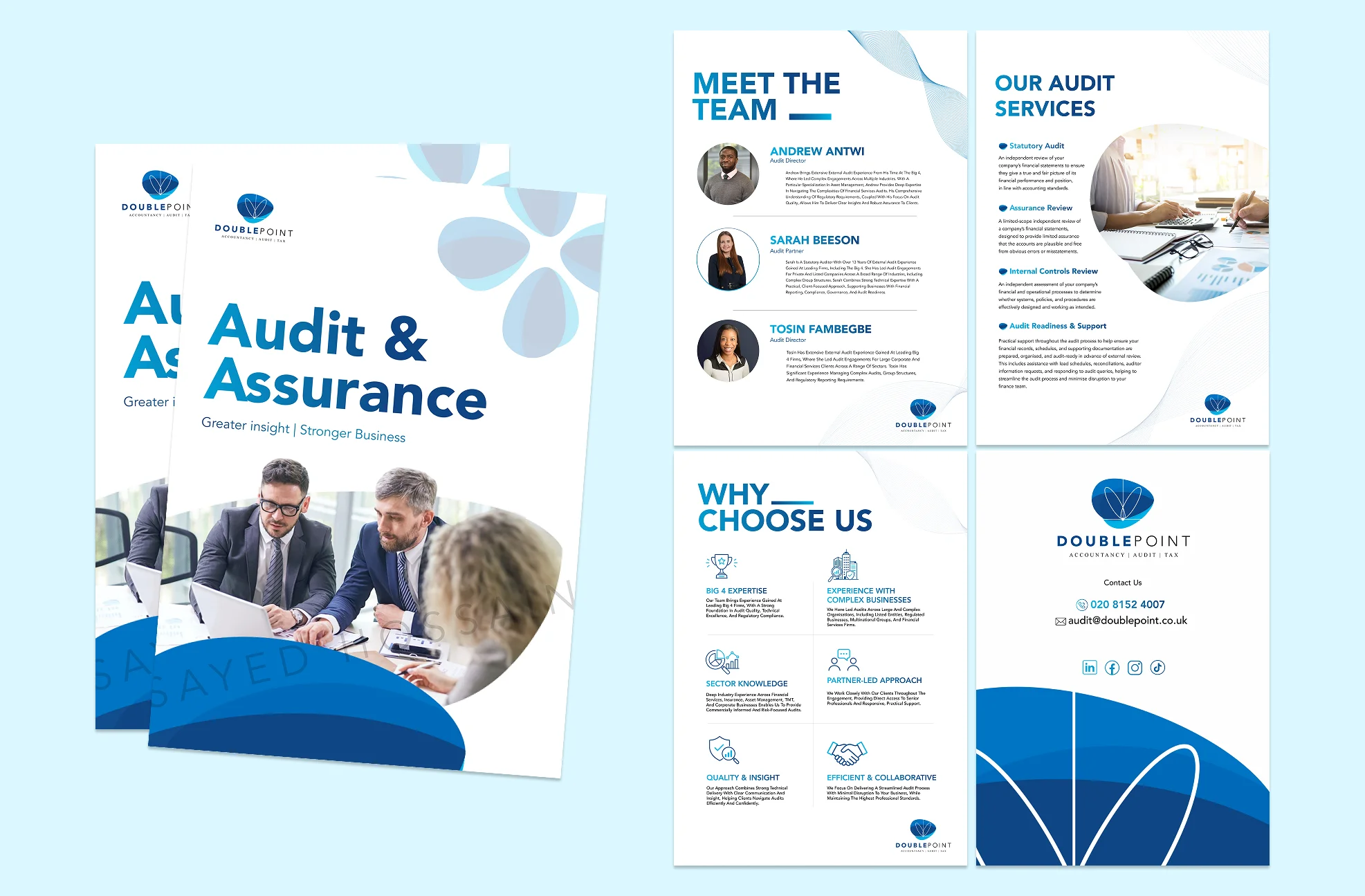 Corporate Audit & Accountancy Company Profile Brochure